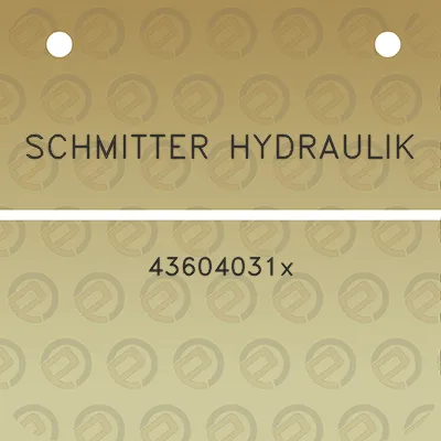 schmitter-hydraulik-43604031x