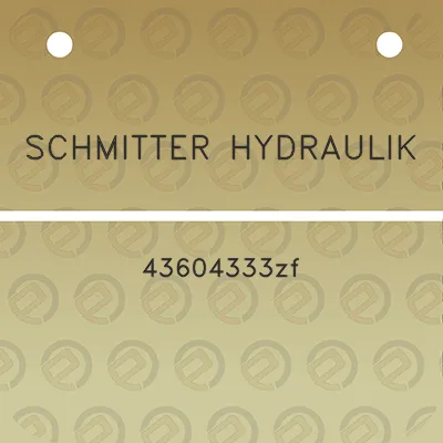 schmitter-hydraulik-43604333zf