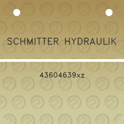 schmitter-hydraulik-43604639xz