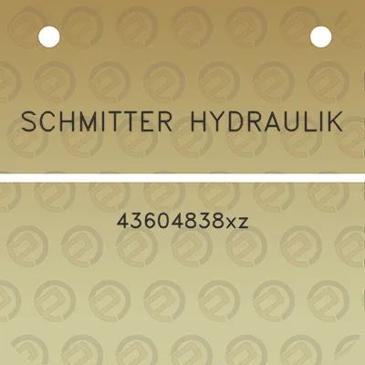 schmitter-hydraulik-43604838xz