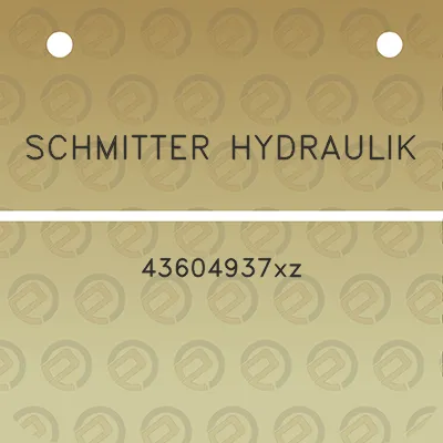 schmitter-hydraulik-43604937xz