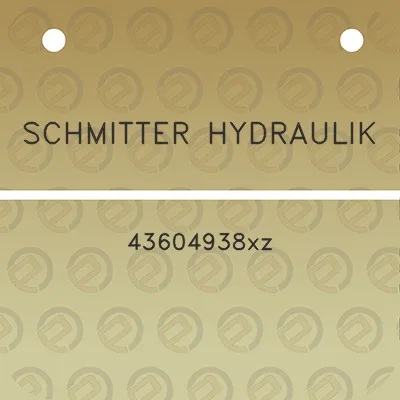 schmitter-hydraulik-43604938xz