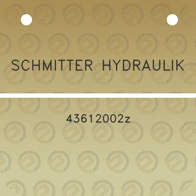 schmitter-hydraulik-43612002z