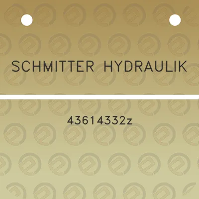 schmitter-hydraulik-43614332z