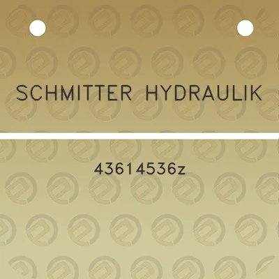 schmitter-hydraulik-43614536z