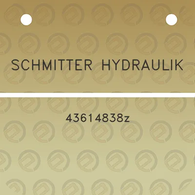 schmitter-hydraulik-43614838z