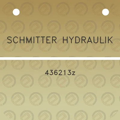 schmitter-hydraulik-436213z