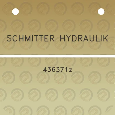 schmitter-hydraulik-436371z