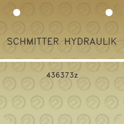 schmitter-hydraulik-436373z