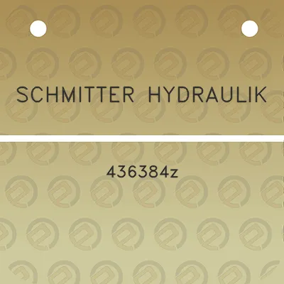 schmitter-hydraulik-436384z