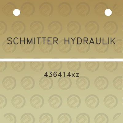 schmitter-hydraulik-436414xz