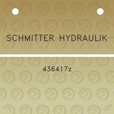 schmitter-hydraulik-436417z