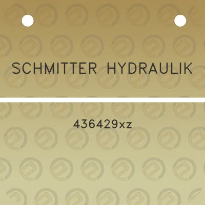 schmitter-hydraulik-436429xz