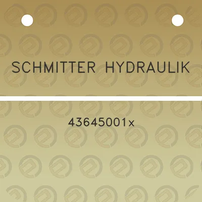 schmitter-hydraulik-43645001x