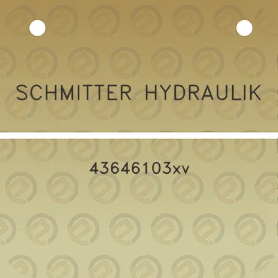 schmitter-hydraulik-43646103xv