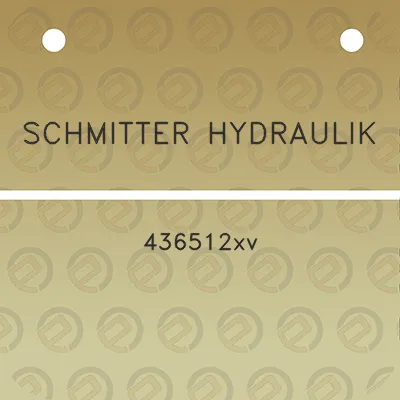 schmitter-hydraulik-436512xv