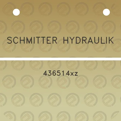 schmitter-hydraulik-436514xz