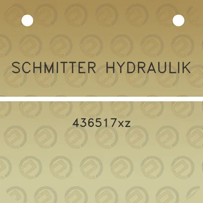 schmitter-hydraulik-436517xz