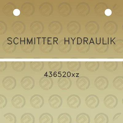 schmitter-hydraulik-436520xz