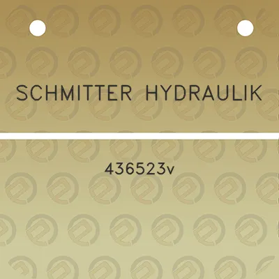 schmitter-hydraulik-436523v