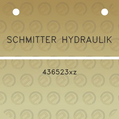 schmitter-hydraulik-436523xz