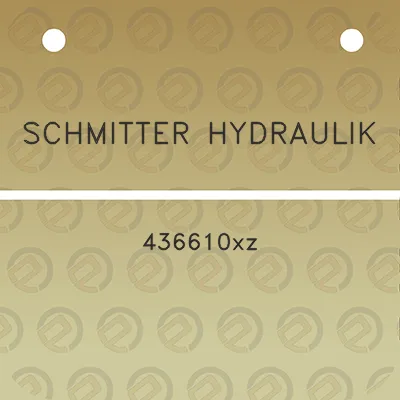 schmitter-hydraulik-436610xz