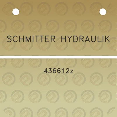 schmitter-hydraulik-436612z