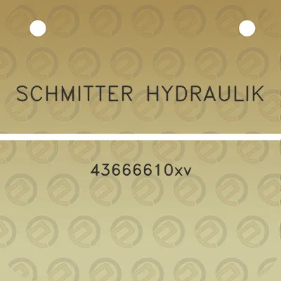 schmitter-hydraulik-43666610xv