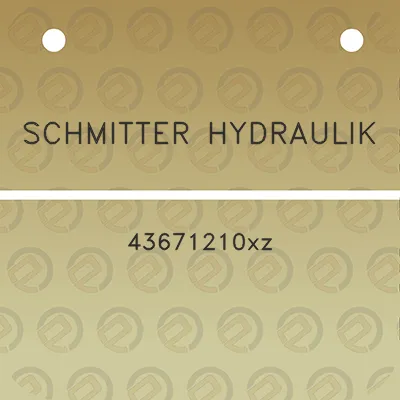 schmitter-hydraulik-43671210xz