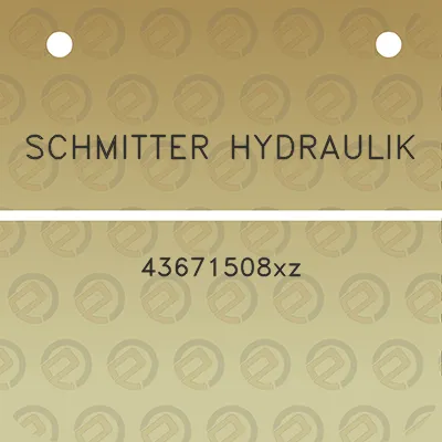 schmitter-hydraulik-43671508xz