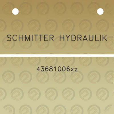 schmitter-hydraulik-43681006xz