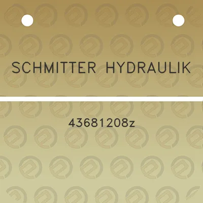 schmitter-hydraulik-43681208z