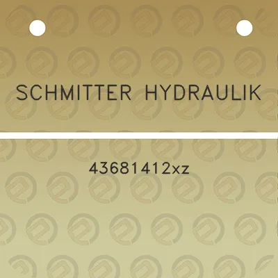 schmitter-hydraulik-43681412xz