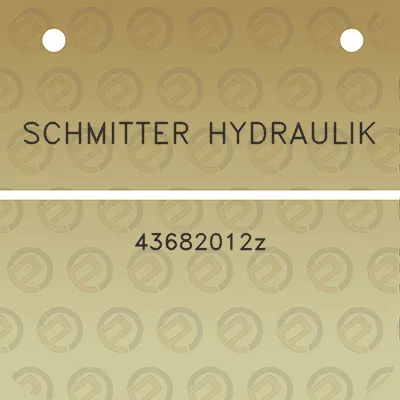 schmitter-hydraulik-43682012z