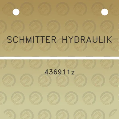 schmitter-hydraulik-436911z