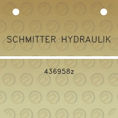 schmitter-hydraulik-436958z