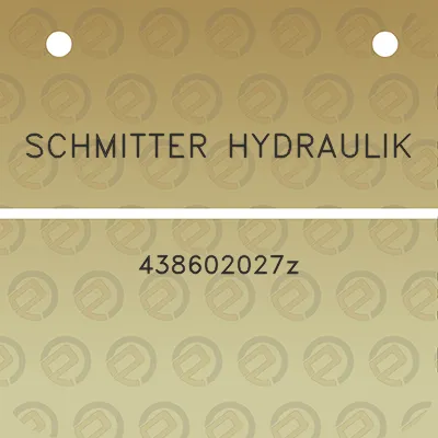 schmitter-hydraulik-438602027z