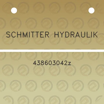 schmitter-hydraulik-438603042z