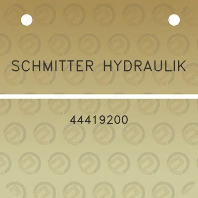 schmitter-hydraulik-44419200