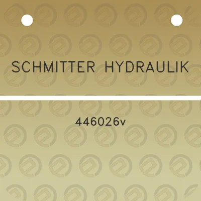 schmitter-hydraulik-446026v