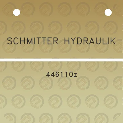 schmitter-hydraulik-446110z