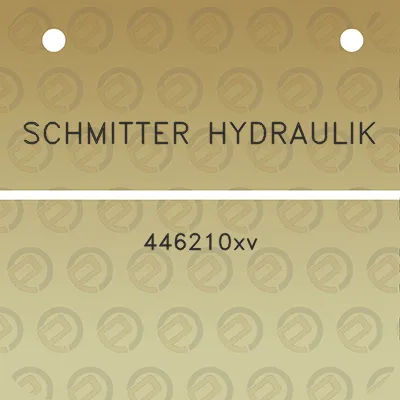 schmitter-hydraulik-446210xv