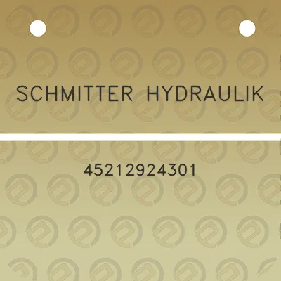 schmitter-hydraulik-45212924301