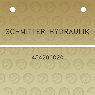 schmitter-hydraulik-454200020