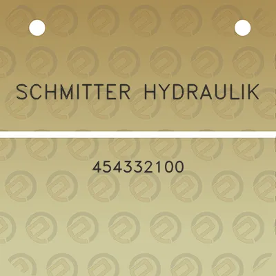 schmitter-hydraulik-454332100