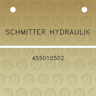 schmitter-hydraulik-455010502
