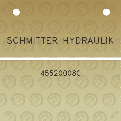 schmitter-hydraulik-455200080