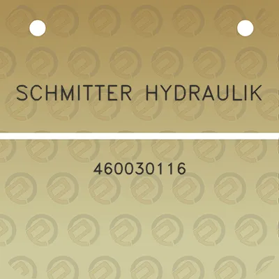 schmitter-hydraulik-460030116