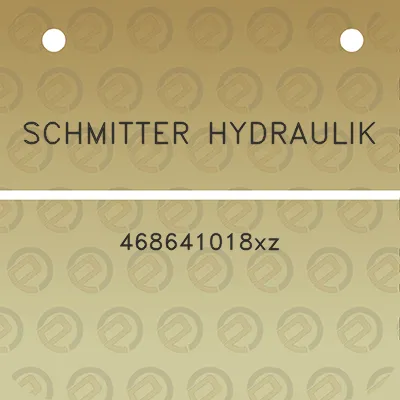 schmitter-hydraulik-468641018xz