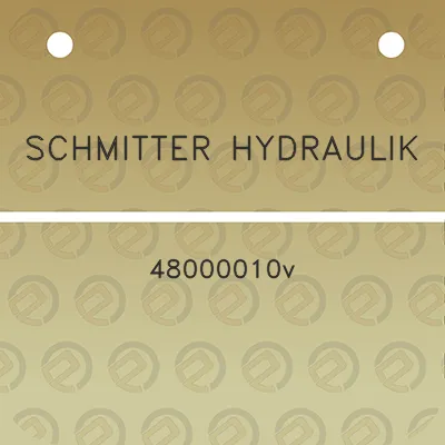 schmitter-hydraulik-48000010v